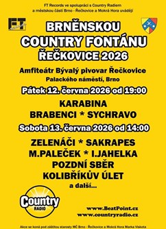 Brněnská Country fontána Řečkovice 2026