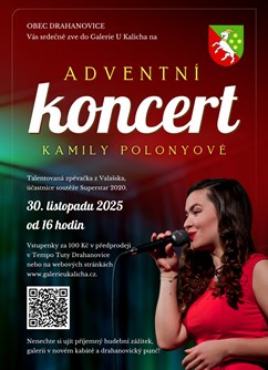 Adventní koncert Kamily Polonyové
