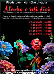Alenka v Říši divů - Černé divadlo 