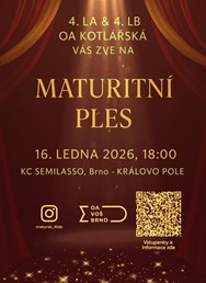 Maturitní ples 4.LAB, OA Kotlářská