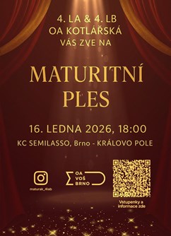 Maturitní ples 4.LAB, OA Kotlářská