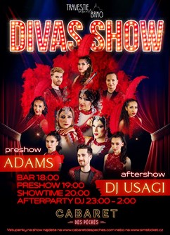 Travestie Cabaret Brno: Divas Show