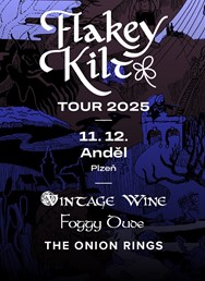 Vintage Wine + Foggy Dude + The Onion Rings v Plzni