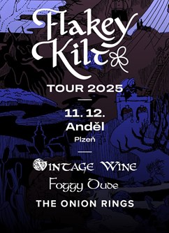 Vintage Wine + Foggy Dude + The Onion Rings v Plzni