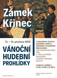 Vánoční hudební prohlídky | Zámek Křinec