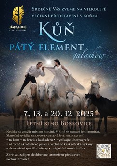 Kůň Pátý Element – adventní show