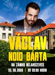 Václav Noid Bárta na zámku Nelahozeves