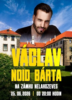 Václav Noid Bárta na zámku Nelahozeves