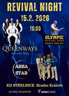 Revival Night  - QUEENWAYS, ABBA STAR, OLYMPIC REVIVAL HK