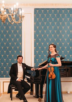 Novoroční koncert klasické hudby - Daniela a Adam Grygarovi