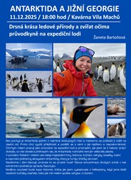 Antarktida a Jižní Georgie očima průvodkyně 