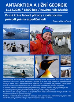 Antarktida a Jižní Georgie očima průvodkyně 