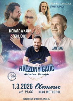 Hvězdný gauč Antonína Baudyše: Krajčovi a Jan Rak