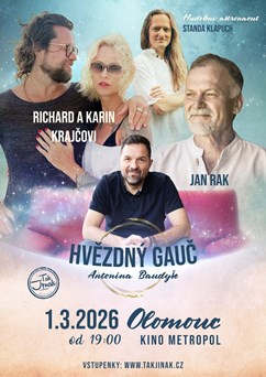 Hvězdný gauč Antonína Baudyše: Krajčovi a Jan Rak