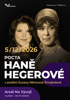 Pocta Haně Hegerové ve Vlašimi