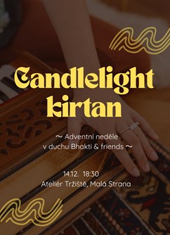 Candlelight kirtan 〜 Adventní neděle v duchu Bhakti&friends
