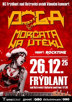 Vánoční koncert: Doga + Morčata na útěku