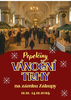 Popelčiny vánoční trhy na zámku Zákupy