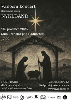 Vánoční koncert Komorního sboru Nyklband, z.s.
