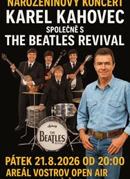 Narozeninový koncert Karel Kahovec a The Beatles Revival