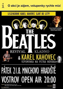 Narozeninový koncert Karel Kahovec a The Beatles Revival