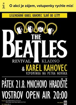 Narozeninový koncert Karel Kahovec a The Beatles Revival