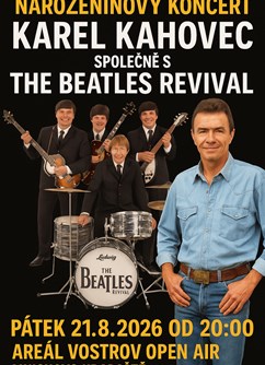 Narozeninový koncert Karel Kahovec a The Beatles Revival