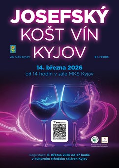 Josefský košt vín Kyjov 2026