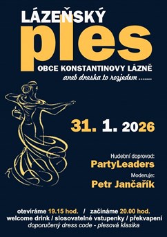 Ples obce Konstantinovy Lázně 2026