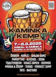 Slavnosti piva KAMÍNKA KEMP Roštín 2026