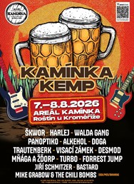 Slavnosti piva KAMÍNKA KEMP Roštín 2026