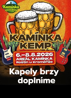Slavnosti piva KAMÍNKA KEMP Roštín 2026