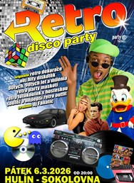 Retro disco party v Hulíně