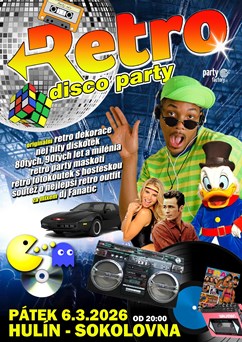 Retro disco party v Hulíně