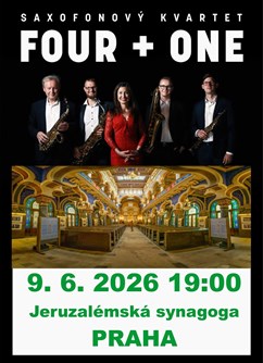 Světová hudba pro 4 saxofony a zpěv