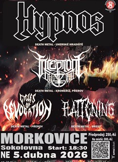 Koncert death metalové kapely Hypnos
