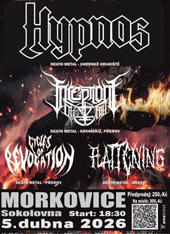 Koncert death metalové kapely Hypnos
