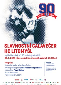 Slavnostní galavečer HC Litomyšl