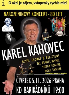 Karel Kahovec 80 - George & Beatovens - The Beatles Revival
