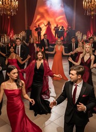 Holičský ples - téma Inferno