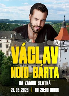 Václav Noid Bárta na zámku Blatná