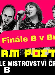 Finále B (jako Brno) Mistrovství ČR 2025 ve slam poetry