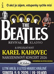 Karel Kahovec + Beatles Revival - 80 Tour Hradec Králové