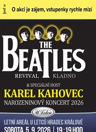 Karel Kahovec + Beatles Revival - 80 Tour Hradec Králové