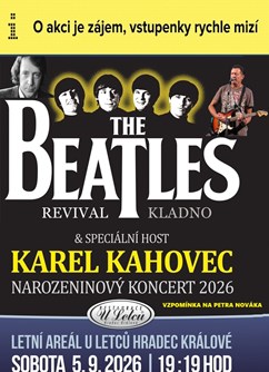 Karel Kahovec + Beatles Revival - 80 Tour Hradec Králové