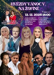 Hvězdy Vánoc V. na Žofíně vánoční galakoncert