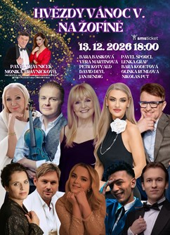 Hvězdy Vánoc V. na Žofíně vánoční galakoncert