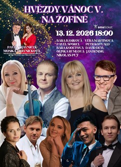 Hvězdy Vánoc V. na Žofíně vánoční galakoncert