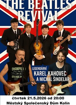 Koncert - Michal Šindelář, Karel Kahovec, Beatles Revival