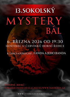 13. Sokolský MYSTERY bál